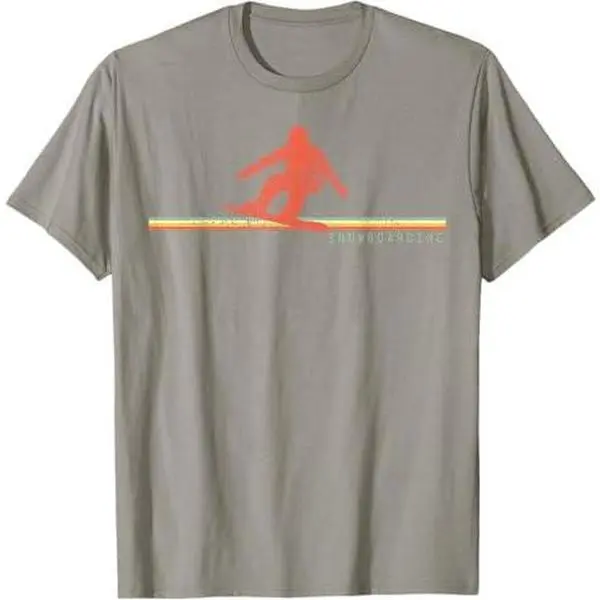 Vintage Snowboarding Snowboard Snowboarder T-Shirt