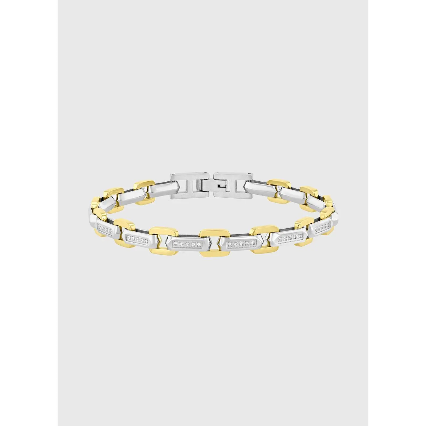 Relay Diamond Link Bracelet