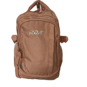 RDA Light Pink Backpack for School and Travel - Small Size, Perfect for Students