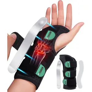 SAGAETR Wrist Brace for Carpal Tunnel Night Support, Adjustable Wrist Splint for Tendonitis, Arthritis, Sprains, Pain Relief, Comfortable Hand Brace for Men and Women Right Left Hand