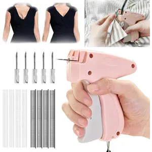 Tagging Gun for Clothes, Stitch Quick Clothing Fixer, Quick Stitch Sewing Hemming Gun, Mini Stitch Gun for Clothes Christmas Gift for Women