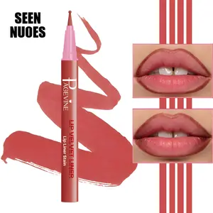 Long-Lasting Lip Liner 24H Waterproof Sweatproof Tech Natural Nude Define & Shape Lightweight Finish Student Budget Makeup Weapon