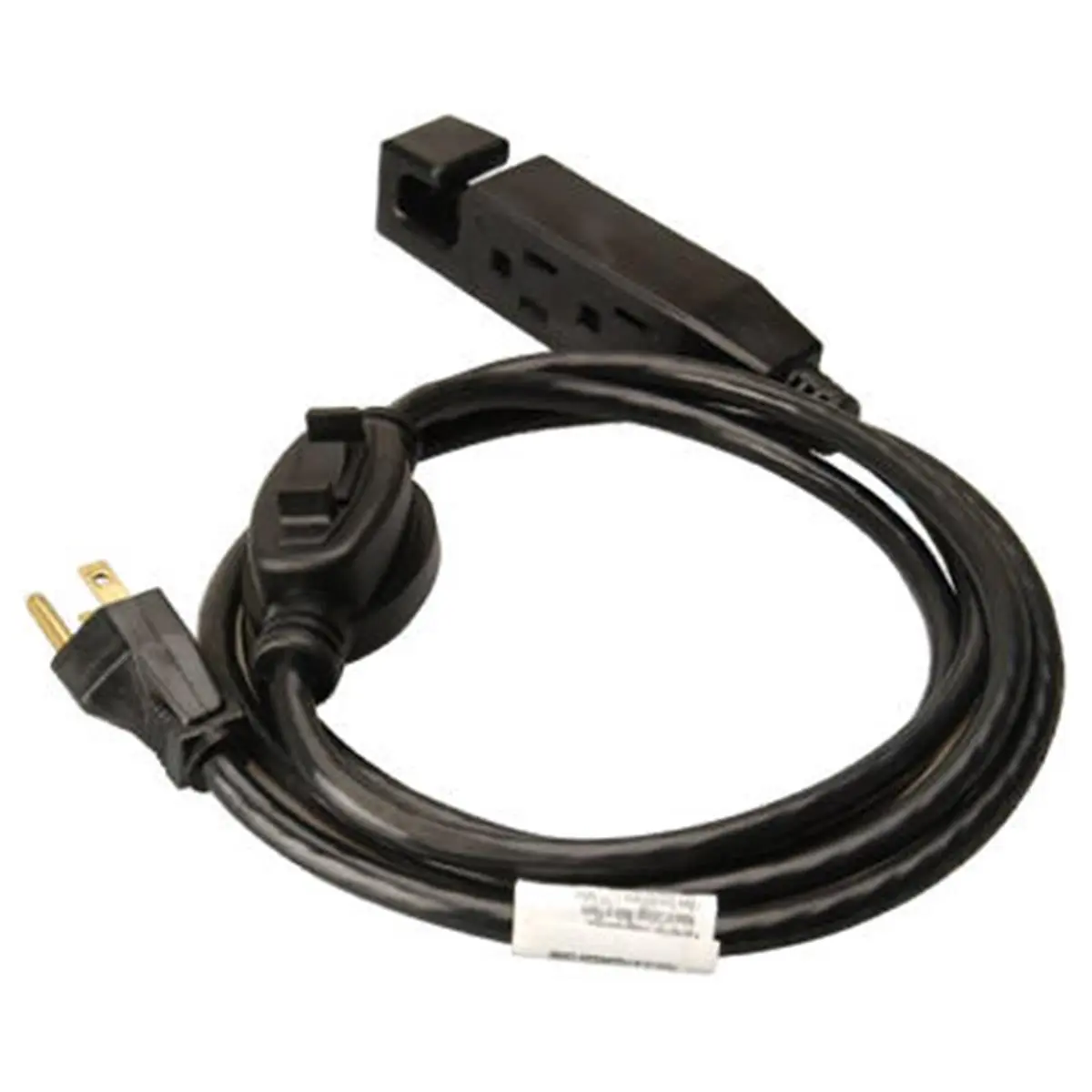 212 MAIN Master Electrician 04005ME 6 ft. Black Indoor Heavy-Duty Extension Cable, In-Line Switch, Household Appliance Accessory Part