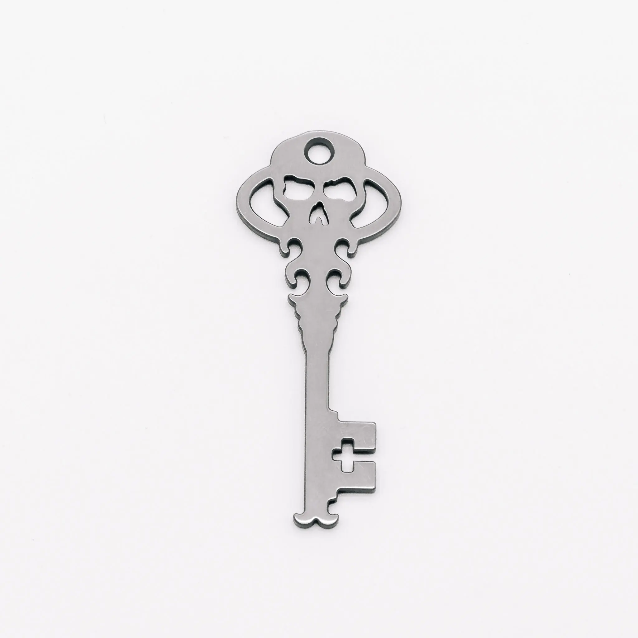 Chaves Knives Titanium Alloy Keychain - Full Titanium, Anodized EDC Gender-Neutral Durable Fashion Accessory for Daily Use, Anodized Keychains, Edc Keychains