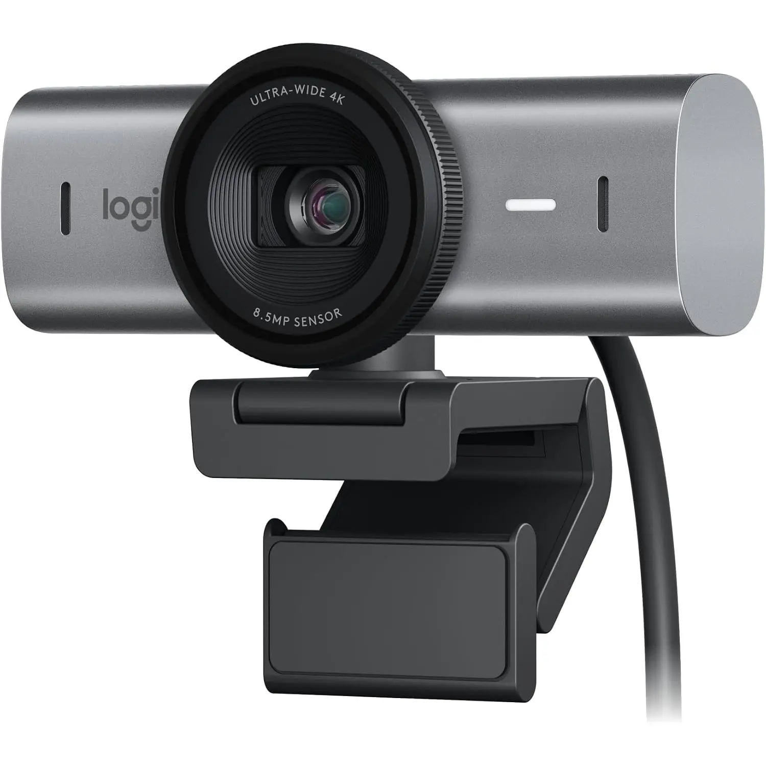Logitech MX Brio Ultra HD 4K Webcam for Collaboration and Streaming, Graphite