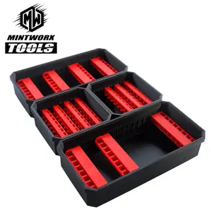 Milwaukee Organizer Bins and Bit Holder Kit for Slim Low Profile Packout