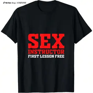 Adult Humor Orgy Jokes T-Shirt, Unisex Soft Fabric, Breathable, Comfortable Casual Fashion Short Sleeve T-Shirts Perfect For Summer