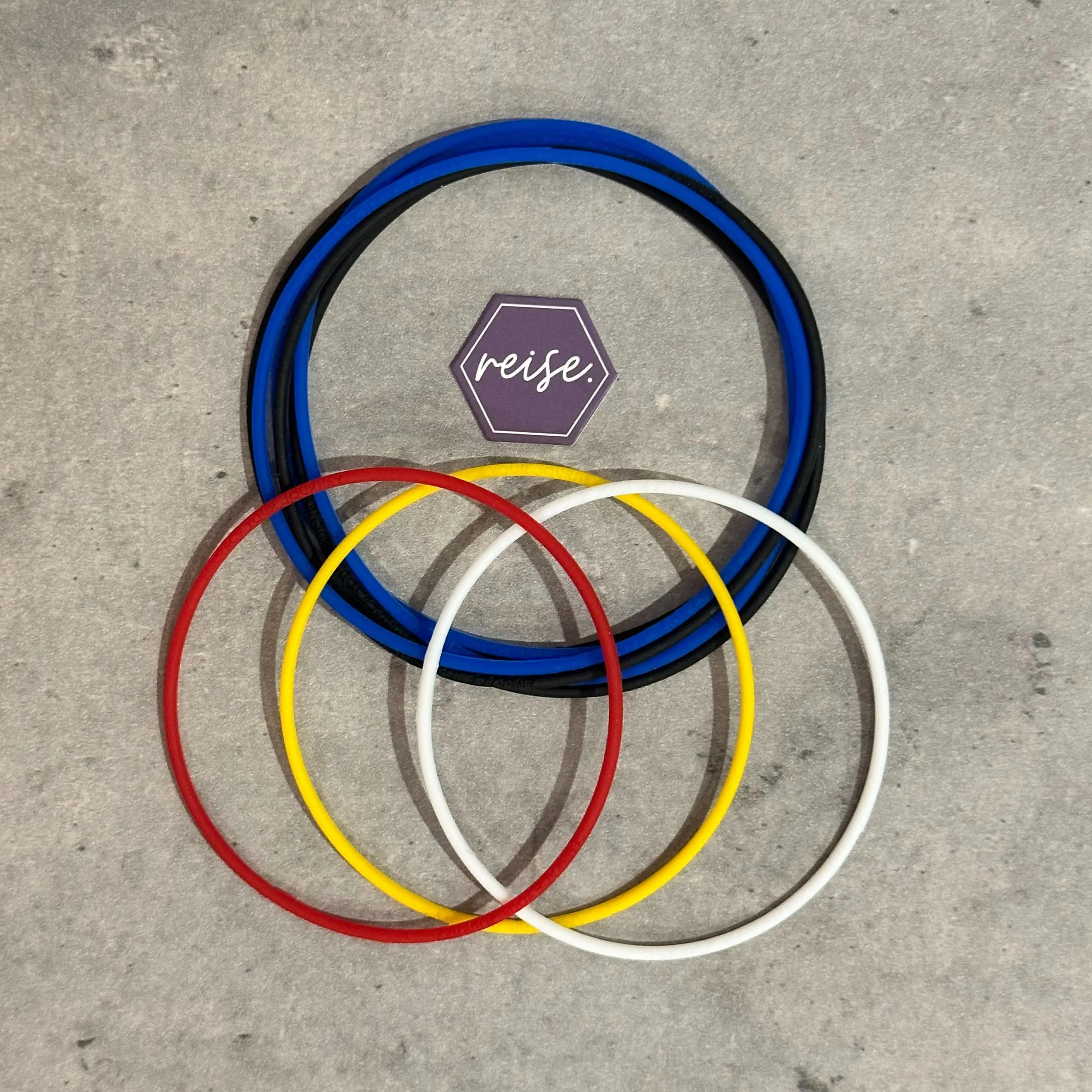 "Everyday Heroes" Collection / First Responders / Silicone Stacking Bracelets