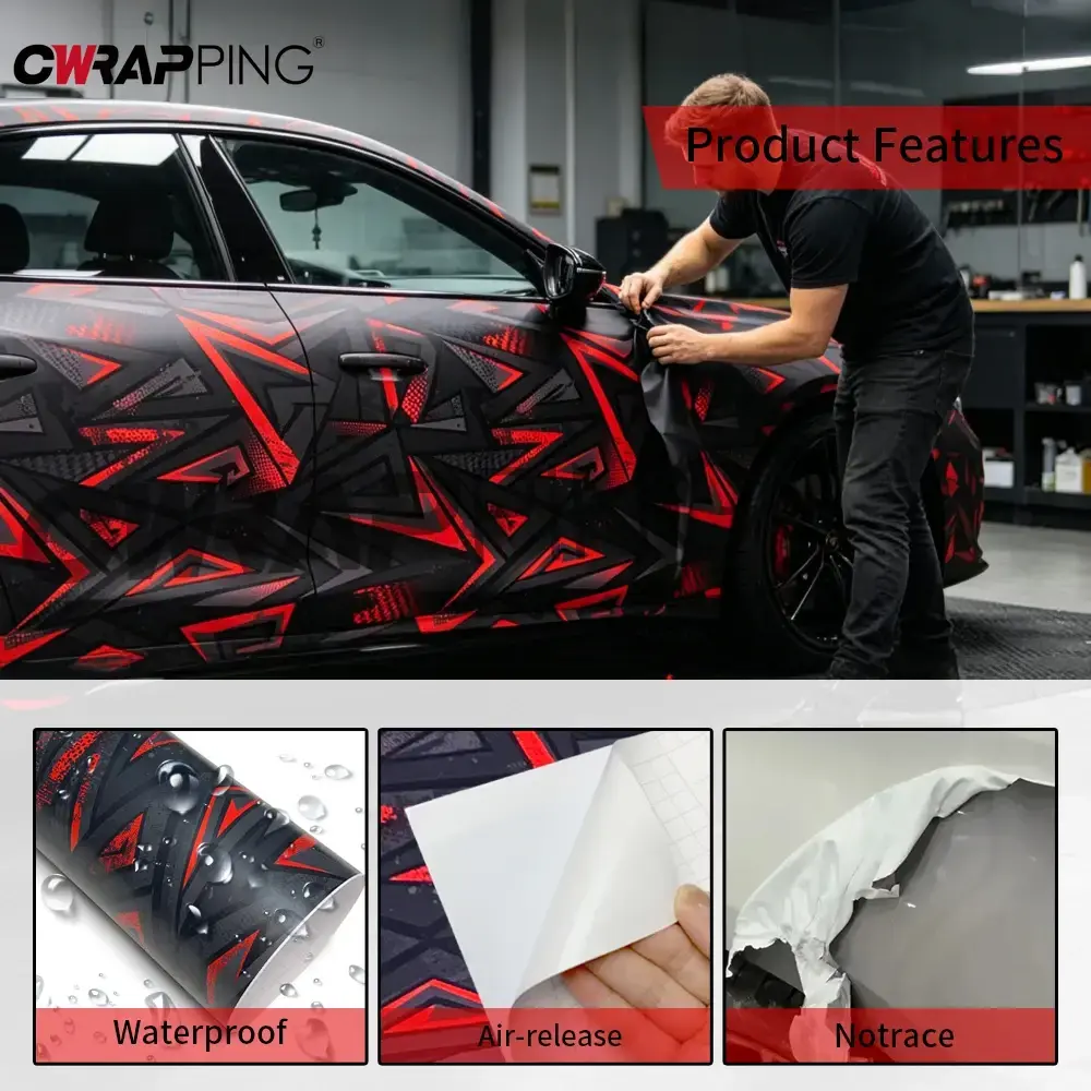 Car Stickers for Personal Design Anti-Scratch Waterproof Novelties Auto Accessories Air-release Self-Adhesive Custom Sticker