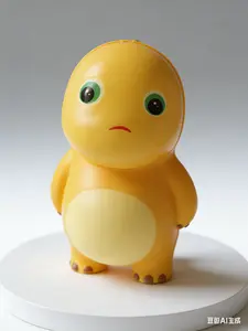 Nailong Milk Dragon Squishy Doll - Cute Cartoon Stress Relief Squeeze Toy, Handmade Desktop Companion for Kids & Adults