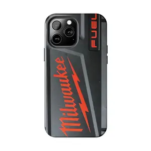 Milwaukee Tool Phone Case - Heavy Duty Red Mechanic Edition Phone Case - Industrial Grade Tough Shell - Phone Cover for iPhone 7-17 Pro Max / for Samsung S21-S25 Ultra