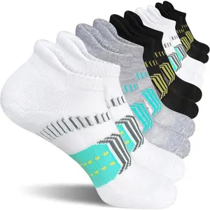 10Pairs Mix Womens Athletic Cushioned Anti-Blister Comfort Running Ankle Socks