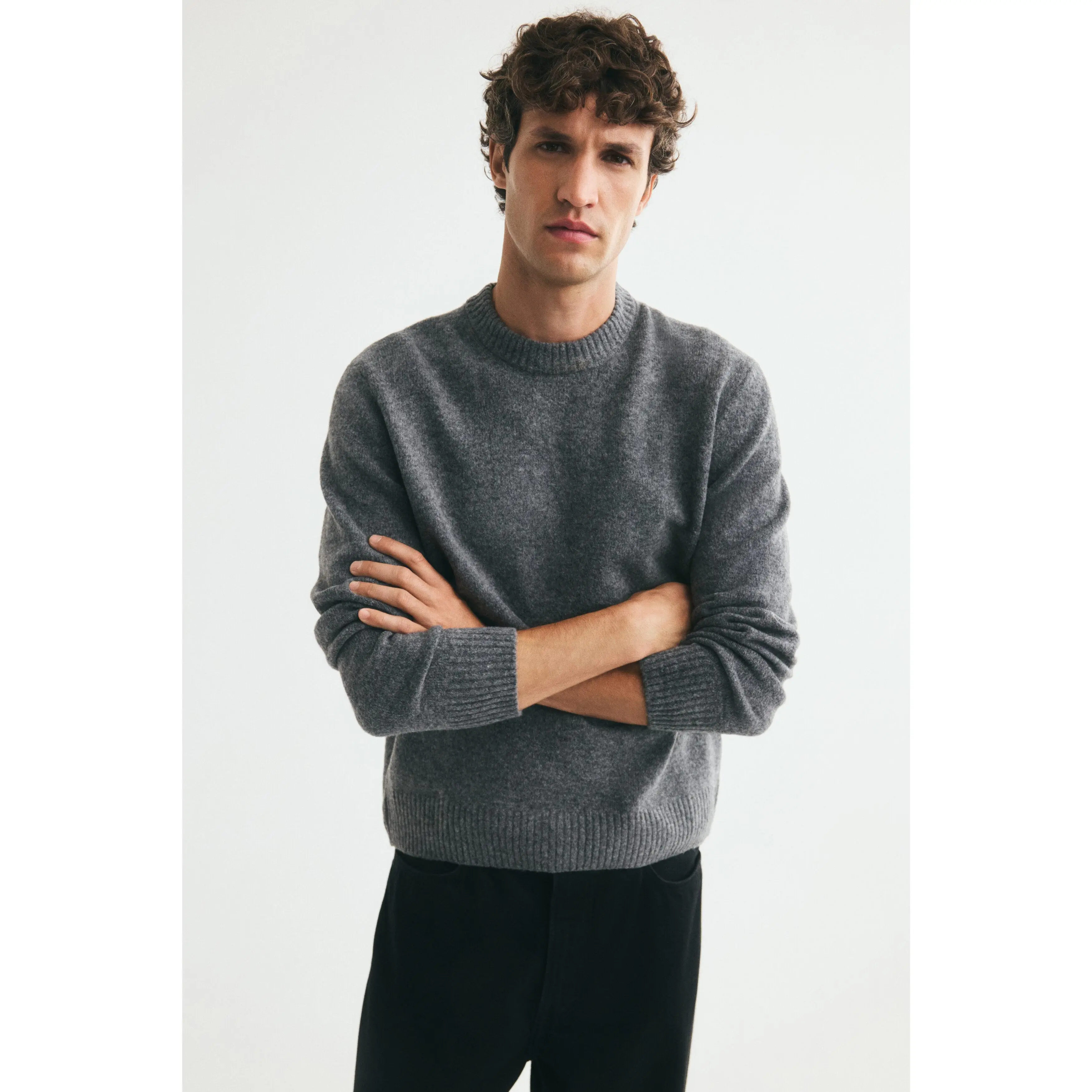 H&M Regular Fit Brushed jumper