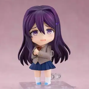 2026 new Nendoroid 2283 Yuri Doki Doki Literature Club Anime Figure Pvc Model Toy Desktop Ornament Collectible For Adult Collection