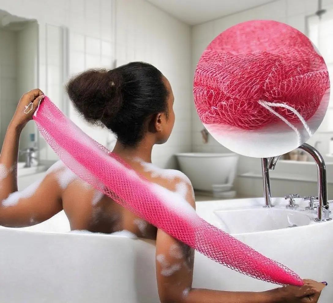African Net Sponge, African Exfoliating net Sponge, Ethically sourced real african