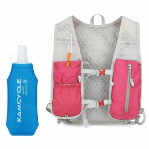 Running Vest with 500ML Soft Flask,Camelbak Hydration Backpack, 5L Outdoor Sport Multifunctional Backpack, Cycling, Hiking, Climbing Hydration Vest Pack