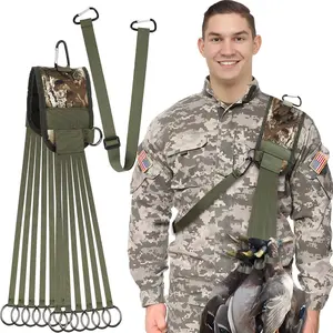 Game Carrier Duck Lanyard 12 Drops Slip Ring Duck Strap Carrier Waterfowl Hunting Game Tote Squirrel Hunting Gear Accessories for Hunters Hunting Predator