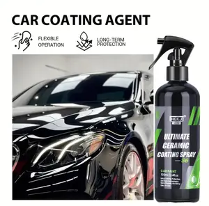 S6 Auto Ceramic Coating Spray Super Hydrophobic Anti-Stain Easy Shine for Car Paint Long-Term Protection with Flexible Operation and Durable Barrier