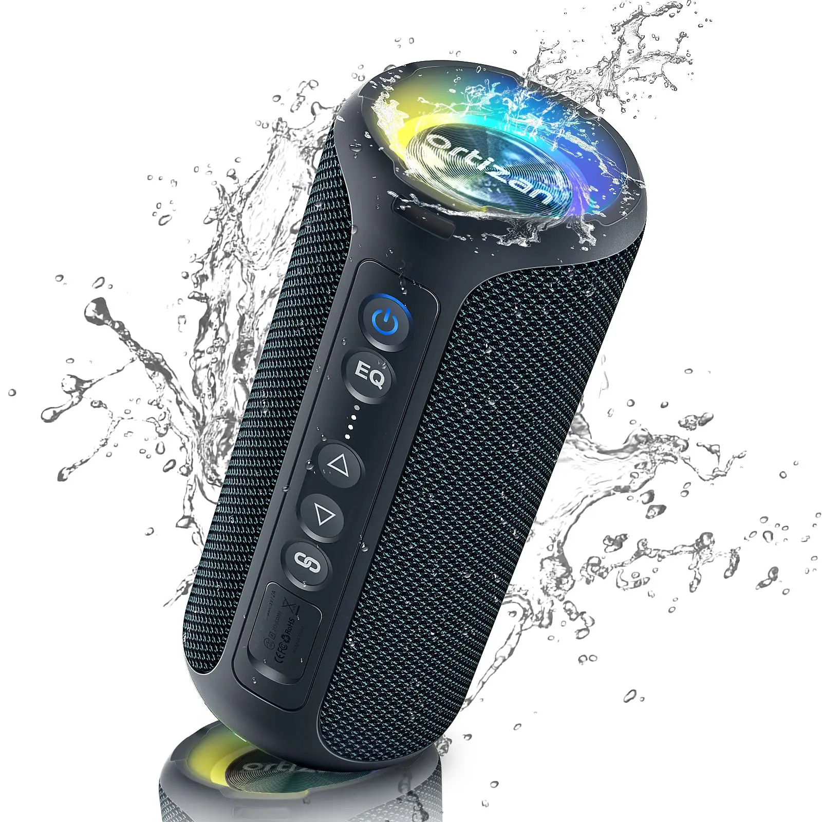 Ortizan 40W Portable Wireless Bluetooth Speaker, Deep Bass Stereo Sound, IPX7 Waterproof, 30 Hours Playtime, TWS Dual Speaker Pairing for Outdoor Shower Camping,back to school,back to school haul