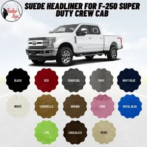 Suede Headliner for F-250 Super Duty Crew Cab