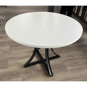 Garvee Round Dining Table for 4-6 People Garvee Round Dining Table for 4-6 People
