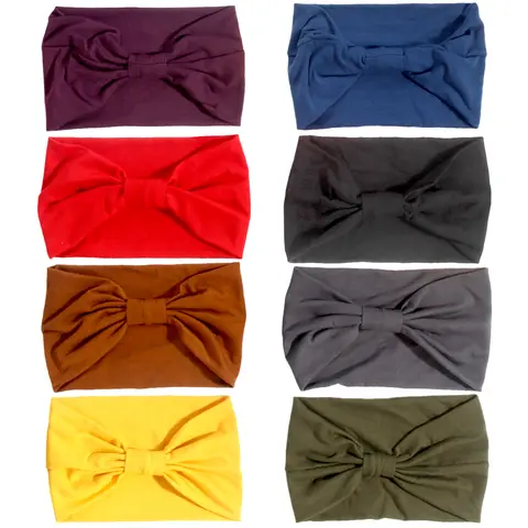 4/6/8/10 Pack Elastic Wide Headbands, Non Slip Workout Yoga Sport Headbands for Women’s, Headbands for Women, Hair Accessories, Highly Absorbent Women's Athletic Sweatband, Face Wash Towel Hair Accessory Sports & Outdoor mini gifts