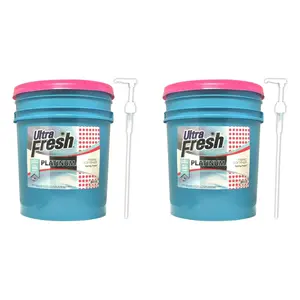 Ultra Fresh Platinum 5 Gal Spring Fresh Fabric Softener Up to 640 Loads (2 Pack)