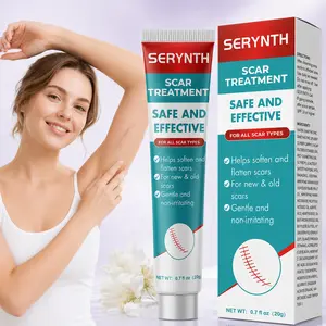 Scar Treatment Gel - Silicone Scar Cream for Surgical, C-Section, Burn, Acne & Keloid Scars - Clinically Tested to Flatten & Soften Old & New Scars - Gentle & Non-Irritating, 0.7 fl oz (20g)