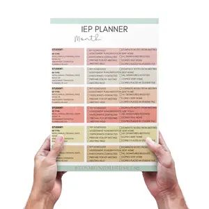 IEP Planner Notepad IEP Planner Notepad
