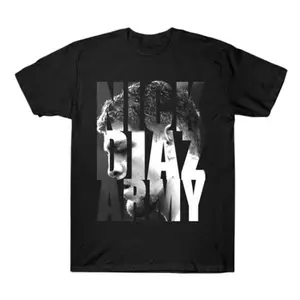 Vintage Nick Diaz Army Graphic T-Shirt - Retro Military Style Tee For Fans Of Mma Legend