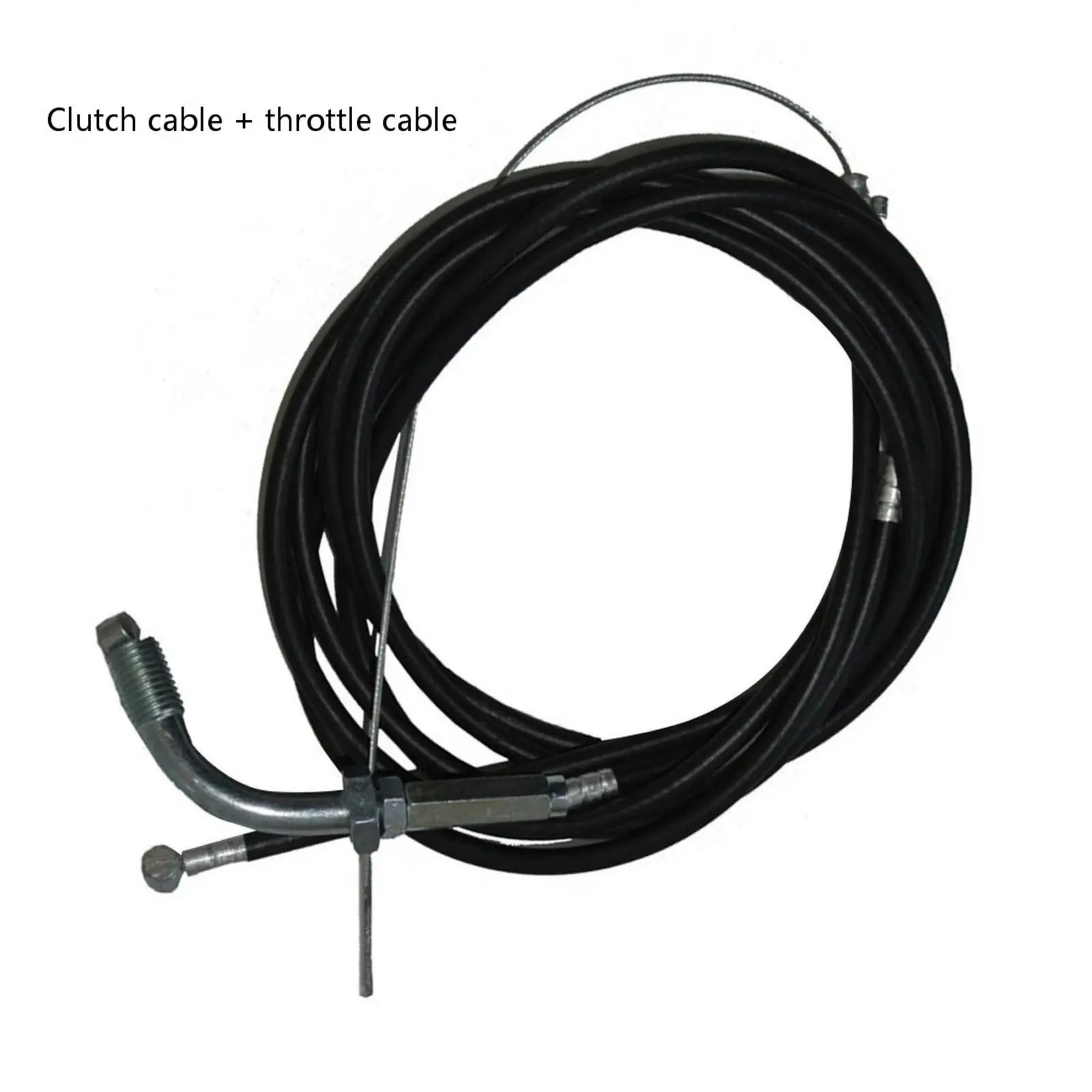 Motorized Bicycle Throttle Cable & Clutch Cable 2-Stroke 49cc 66cc 80cc Engine