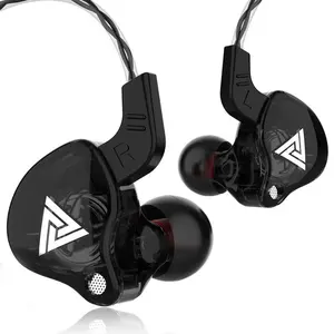 AK6 Wired Earphone, In-ear Design Earphone with Microphone, HiFi Heavy Bass Noice Cancelling Earphone for Esports Game Live Streaming portable earphones in-ear design earphone gaming earbuds electronic audio