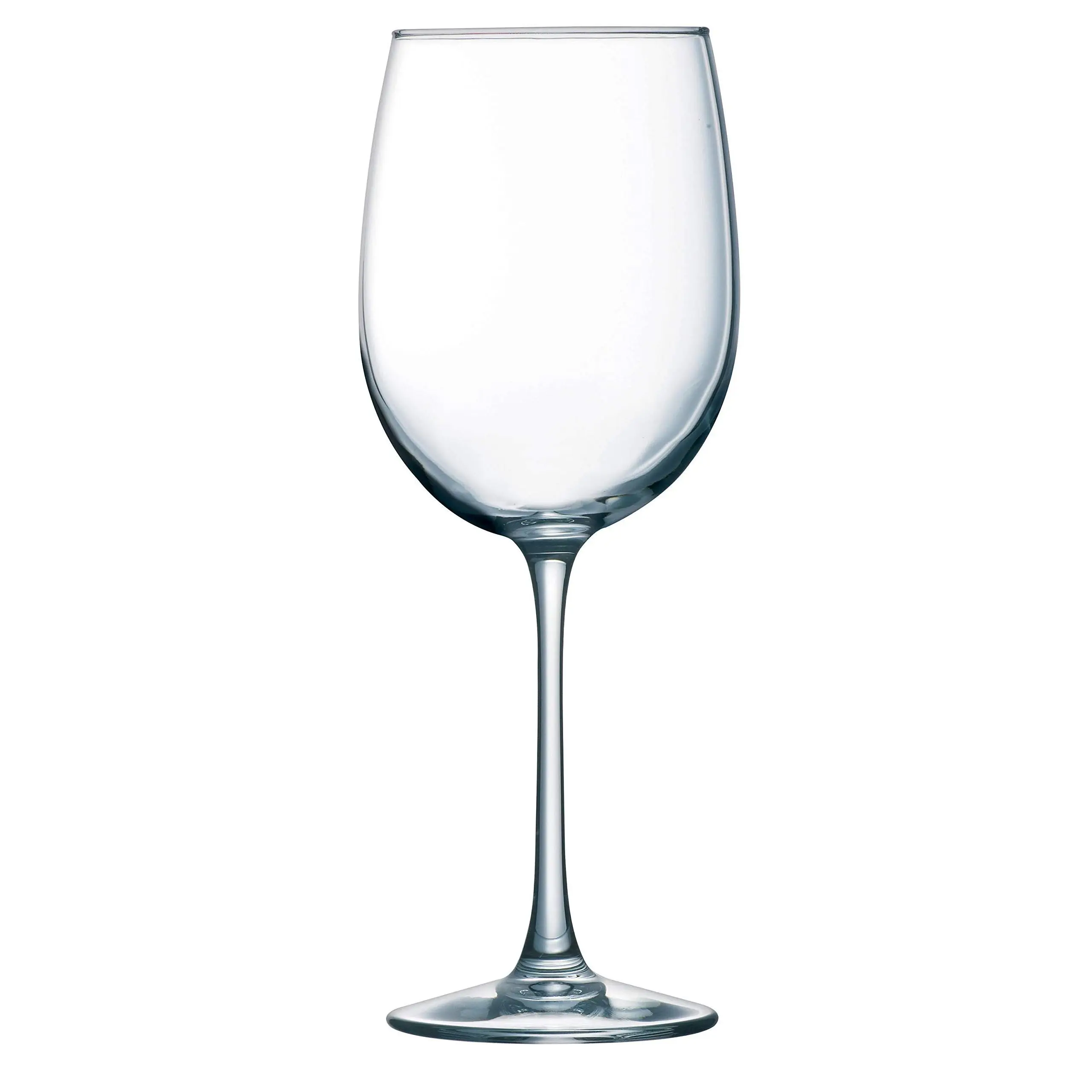 Luminarc Cachet Tulip Shape Transparent Glass Set - 12-Piece, 19oz/500-1000ml, Dishwasher Safe Kitchen Drinkware, Arc International N7410