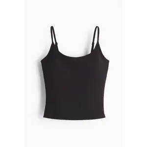 H&M Integral-bra sports strappy top with SoftMove™