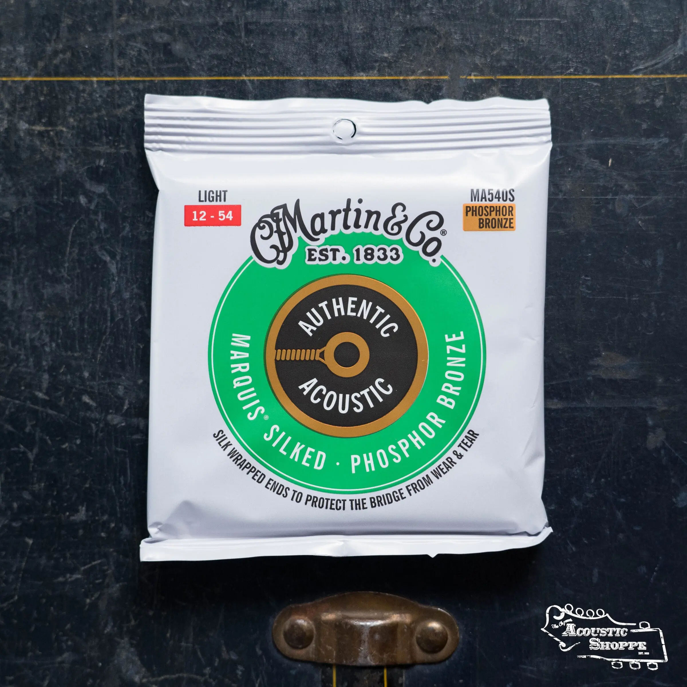 Martin Authentic Light Marquis Silked Guitar Strings - Phosphor Bronze