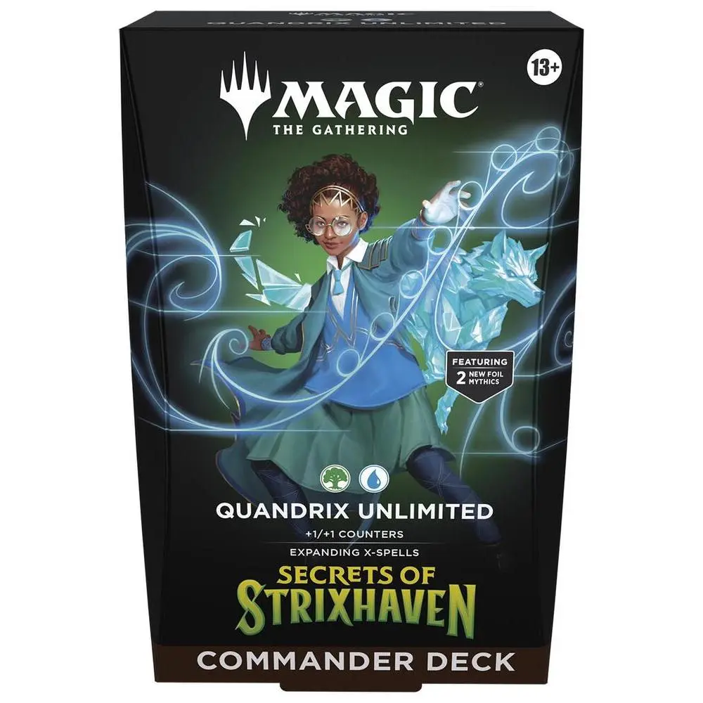 Secrets of Strixhaven Quandrix Unlimited Commander Deck