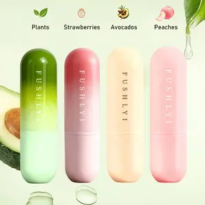 4-Pack Fruit Flavor Lip Balm Set, Hydrating, Nourishing, Smooths Lips, Multiple Flavors, Day & Night Moisturizing Lip Care, Perfect Christmas Gift for Girls, Valentine's Day gifts
