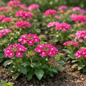 Verbena Hybrida Seeds – Colorful Flower Seeds for Garden, Easy Grow Outdoor Blooming Plants