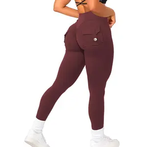 JOJOANS Leggings with Pockets for Women High Waisted Yoga Workout Springtok Breathable Activewear Bottoms Fitness Sports Pants Athletic Stretchable TikTokShopBlackFriday