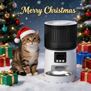 Yazoo Petsmart automatic pet feede Automatic Cat Feeder with Camera,1080P HD video, night vision, 5G Wi-Fi, Sealed storage