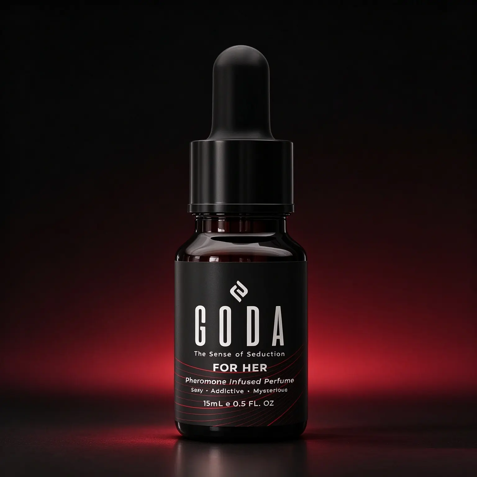 GODA Original Pheromone Perfume for Women | Long Lasting Jasmine & Rose Floral Scent, Vegan Cruelty-Free 15ml / 0.50 fl oz