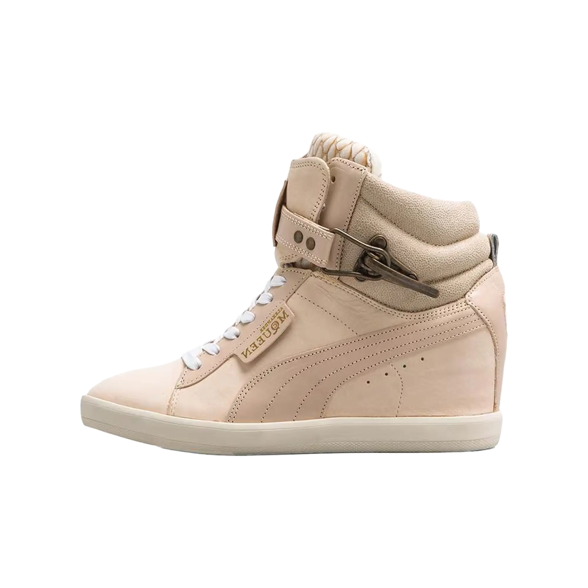 Joustesse Mid Wedge Sneaker "Alexander McQueen - Marshmallow" 355397 01