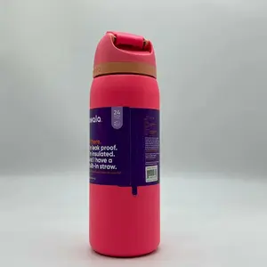 Owala FreeSip Sway 32oz Azalea Masters Theme Golf Water Bottle - 2-in-1 Sip or Chug, Push-Button Lid, Leak-Proof, BPA-Free, New Gift for Gym & Outdoor Activities, 32oz Capacity, Long-Lasting Cold Insulation, Portable Carry Handle