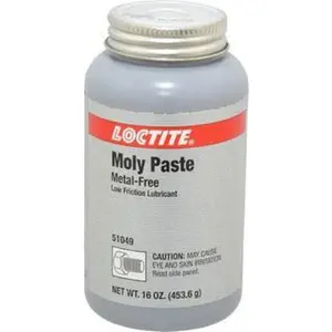Loctite 1 Lb Can General Purpose Anti-Seize Lubricant Molybdenum Disulfide, -20 to 750°F, Black, Water Resistant 226696