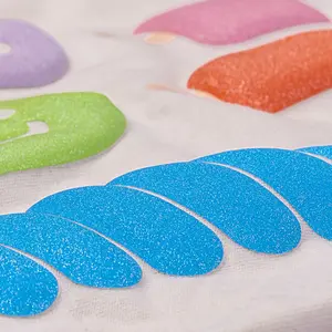 Siser Easy Puff Glitter HTV, Sparkling Twinkles Craft Material with Bedazzling Colors for DIY Scrapbooking & Stamping Works of Art