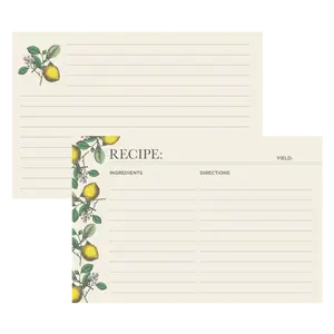 Lemon Recipe Card