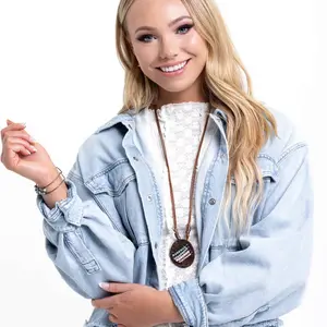 Handcrafted Hallmark - Copper Infused on Brown Cording with Copper Disc with Rows of Green Stones, White Faceted Beads, White Pearls and White Golden Bead Pendant Necklace