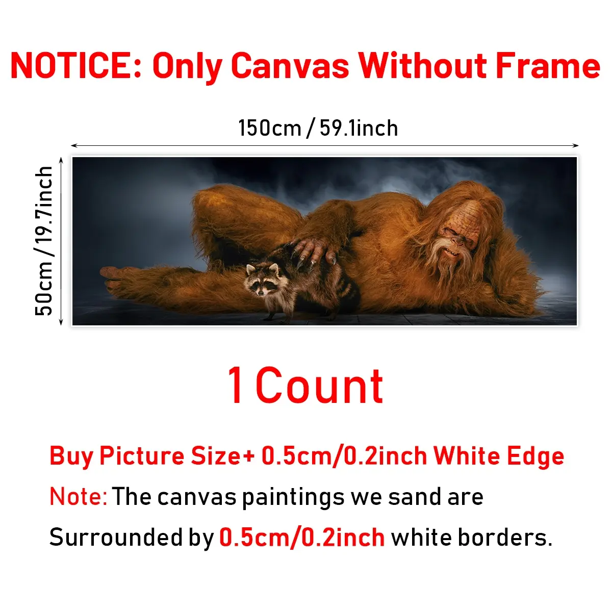 19.7x59.1in(Unframed)-I