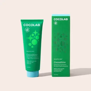 COCOLAB Cocoshine Whitening Toothpaste with 15.5% NanoXIM CarePaste Nano-Hydroxyapatite, Organic Aloe & Coconut Oil, 4 oz, Dentist-Designed Oral Care for a Cleaner, Brighter Smile