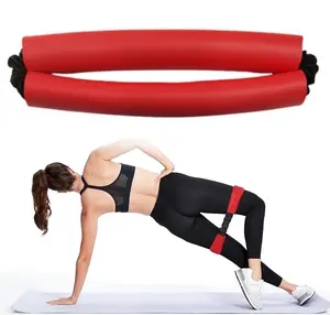 Hip Core System, Loop Resistance Bands for Workout, Glute Workout Bands to Stretch and Strengthen Legs, Butt, HIPS, Thighs and Glutes, Elastic Exercise Equipment for Women, Men
